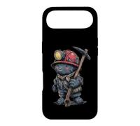 Miner Buddy With Helmet And Miner's Lamp Case for iPhone Air