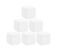 Mineral Calcium Cubes for Turtle and Gecko 6pcs Natural Calcium Stones Adding Vitamins and Trace Elements, Suitable for Pet Food Bowl and Water Dissolving