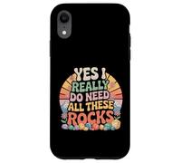 Mineral Collecting Mineral Gems Geology Rock Collector Case for iPhone XR