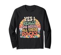 Mineral Collecting Mineral Gems Geology Rock Collector Long Sleeve T-Shirt