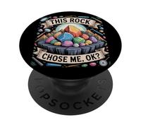 Mineral Collecting Mineral Gems Geology Rock Collector PopSockets Adhesive PopGrip