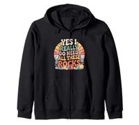 Mineral Collecting Mineral Gems Geology Rock Collector Zip Hoodie