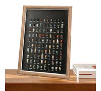 Mineral Collection for Children - 100 Natural Pieces - Frame with Mineral Specimens | Collectible for Educational and Decorative Use, for Children, Adults, Collectors, At Home