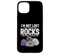 Mineral Collector Focused on Rocks and Geology Case for iPhone 15 Plus
