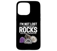 Mineral Collector Focused on Rocks and Geology Case for iPhone 15 Pro Max