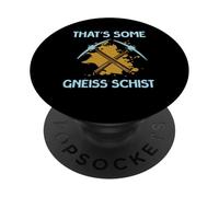 Mineral Collector Geology Gneiss Geoscientist Geologist PopSockets Adhesive PopGrip