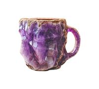 Mineral Crystal Coffee Mug | 400ML Novelty Decorative Mug | Mineral Rock Coffee Mug | Natural Agate Mineral Coffee Mug
