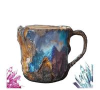 Mineral Crystal Coffee Mugs Crystal Mineral Coffee Mugs, Gem Mug, Natural Mineral Crystal Coffee Mug, 2025 New Multi-Colored Mineral Crystal Coffee Mug