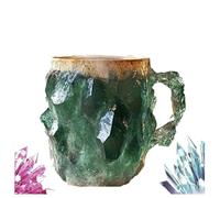 Mineral Crystal Coffee Mugs Crystal Mineral Coffee Mugs, Gem Mug, Natural Mineral Crystal Coffee Mug, 2025 New Multi-Colored Mineral Crystal Coffee Mug