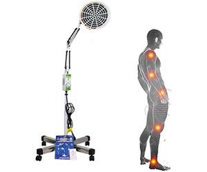 Mineral Heating Light TDP Heating Floor Lamp for Pain Relief - Acupuncture Massager with Adjustable Temperature, Therapeutic Muscle Therapy