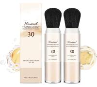 Mineral Powder Sunscreen SPF 30, Scalp Sunscreens, Minerals Sunscreens, Minerals Protection Face Sunscreen SPF 30 UVA + UVB Protection, Moisturises & Protects Skin, Non Greasy Sunblock (2)