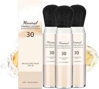 Mineral Protection Sunscreen Waterproof Sun Protection Mineral Powder SPF 30 Face Sunblock Travel Size Long-Lasting SweatproofHawaiian Mineral Protection Sunscreen,for Face and Body (3)