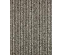 Mineral Pure Wool Loop Pile Carpet By Remland (Stripe Umber, 1M X 4M)