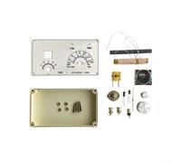 Mineral Radio DIY Kit for Exploring Early Radio Technology with Circuit Board Meter Head Antenna and Ground Connection Setup