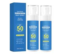 Mineral Sunscreen Spray SPF 50, Broad Spectrum UVA/UVB Protection for Face & Body, No White Cast, Lightweight & Water Resistant, Forms A Protective Barrier Quickly，2