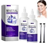 Mineral Treatment Toothpaste, 50ml Teeth Restoration Mineral Toothpaste, Natural Mineral Composition，Restore Gum Health,Whitening Teeth, Strengthening Teeth and Gums (2)