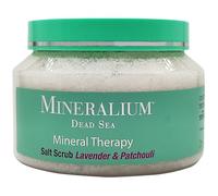 Mineralium - Gommage Corps Lavande au Sel de la Mer Morte - 500ml | Gommage Corps Lavande au Sel de la Mer Morte: exfoliates dead skin cells and leaves skin feeling smoother.