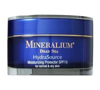 Mineralium - Protective Moisturizing Cream SPF15 for Normal to Dry Skin - Dead Sea Minerals, Aloe Vera & Vitamin E - Hydration & UV Protection - Free from Sulfates & Parabens - 50ml
