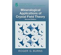 Mineralogical Applctns Crystal 2ed: 5 (Cambridge Topics in Mineral Physics and Chemistry, Series 5)