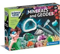 Clementoni Science Set Minerals and Geodes – Educational Experiment Kit for Ages 8+