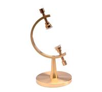 Minerals Organizer - Crystal Ball Holder | Metal Rock Sample Base, Professional Gemstone Display Stand, Secure Fossil Collection Assembly Versatile Workplace Decor Arrangement