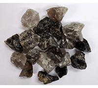 MINERALUNIVERSE 1/2 LB Smoky Quartz Rough Stones - Bulk Smoky Quartz Crystal - Raw Natural Stones & Crystals - Fountain Rocks for Cabbing, Polishing, Wire Wrapping, Reiki, Chakra Crystal Healing