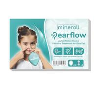 MINEROLL EARFLOW Autoinflation Device for Glue Ear Treatment, Eustachian Tube Unclogger, Nasal Balloon for Kids and Adult, Earf Relief Drug-Free Solution, Includes 10 Medical Balloons