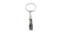 Miner's Davy Lamp Box1 F made of fine English Pewter on a split ring keyring