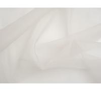 Minerva 100% Silk Organza Fabric Ivory - Light Weight & Suitable for Bridal & Dressmaking - Approx Width: 140cm / 55" - Sold per metre