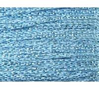 MINERVA 1mm Decorative Glitter Thread - 10m Pale Blue - Each