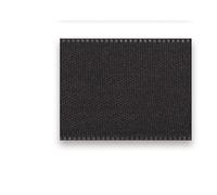 Minerva Black Plain Taffeta RibbonSuitable for Dressmaking - Sold per metre roll