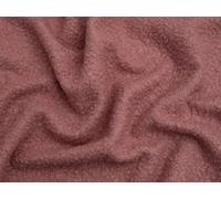 Minerva Boucle Knit Coating Fabric Rose - per metre