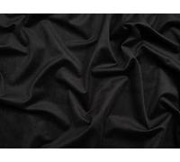 Minerva Core Range Black Dutch Velvet Fabric for Dressmaking, Upholstery & Bag Making - 150cm Wide - per metre