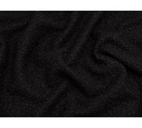 Minerva Core Range Boucle Textured Coating Fabric Black - Medium Weight & Suitable for Dressmaking - Approx Width: 150cm / 60" - Sold per metre
