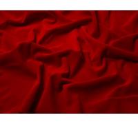 Minerva Core Range Cotton Velvet Fabric Red - Medium Weight & Suitable for Dressmaking - Approx Width: 112cm / 44" - Sold per metre