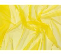 Minerva Core Range Dolce Vita Soft Italian Tulle Fabric Yellow - Lightweight & Suitable for Bridal, Dressmaking - Approx Width: 150cm / 60" - Sold per metre