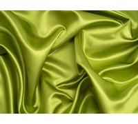 Minerva Core Range Lime Green Soft Polyester Satin Fabric for Dressmaking - 147cm Wide - per metre