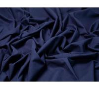 Minerva Core Range Linen Look Textured Cotton Apparel & Dress Fabric Navy Blue - Lightweight & Suitable for Dressmaking - Approx Width: 145cm / 58" - Sold per metre