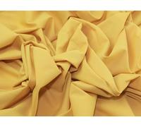 Minerva Core Range Mustard Plain Polycotton Fabric for Dressmaking - 112cm Wide - per metre
