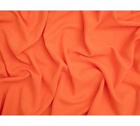 Minerva Core Range Orange Soft Viscose Linen Blend Fabric for Dressmaking - 132cm Wide - per metre