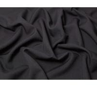 Minerva Core Range Polyester Suiting Fabric Black - Medium Weight & Suitable for Dressmaking - Approx Width: 145cm / 58" - Sold per metre