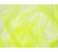 Minerva Core Range Soft Tulle Fabric Fluorescent Lemon - Lightweight & Suitable for Dressmaking - Approx Width: 280cm / 112" - Sold per metre