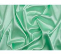 Minerva Core Range Stretch Woven Satin Fabric Ice Mint - Lightweight & Suitable for Dressmaking - Approx Width: 145cm / 58" - Sold per metre