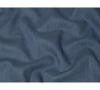 Minerva Core Range Textured 100% Ramie Linen Fabric Slate Blue - Medium Weight & Suitable for Dressmaking - Approx Width: 138cm / 55" - Sold per metre