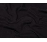 Minerva Core Range Tubular Ribbing Stretch Knit Fabric Jet Black - Medium Weight & Suitable for Dressmaking - Approx Width: 70cm / 28" - Sold per metre