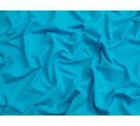 Minerva Core Range Vivid Aqua Cotton Lycra Jersey Stretch Knit Fabric | 150cm / 59" Wide, Vivid Aqua Plain Design Jersey Fabric, 220gsm Medium weight, sold per metre