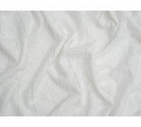 Minerva Core Range White Patchwork Crochet Effect Lace Textured Stretch Knit Fabric for Dressmaking - 150cm Wide - per metre