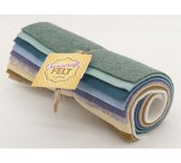 Minerva Core Range Wool Felt Fabric Packs Wool, Viscose Mix 4 Mediumweight & Suitable for Toy Making - Sold per Pack