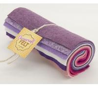 Minerva Core Range Wool Felt Fabric Packs Wool, Viscose Mix 5 Mediumweight & Suitable for Toy Making - Sold per Pack