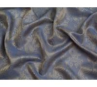 Minerva Core Range Woven Jacquard Lining Fabric, Paisley Print Dressmaking Fabric, 143cm Wide - per metre - Purple